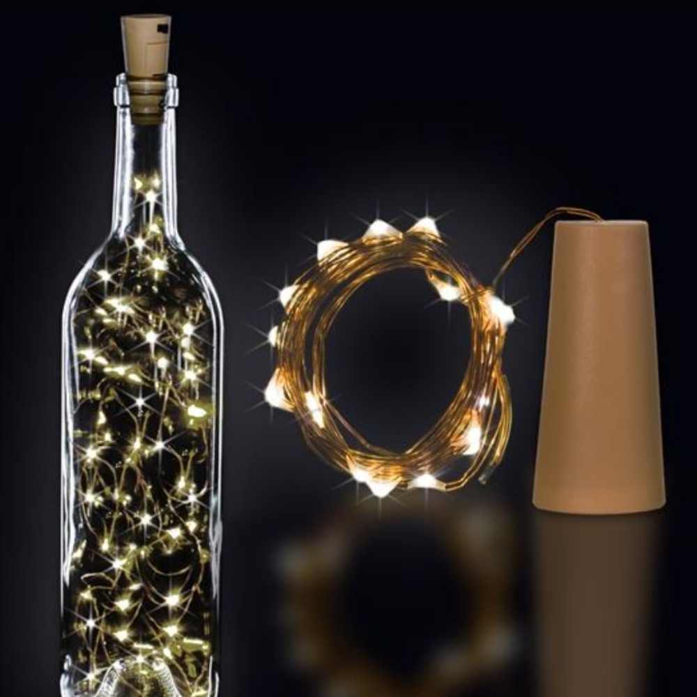 Everlasting Glow Bottle Stopper Light Strings